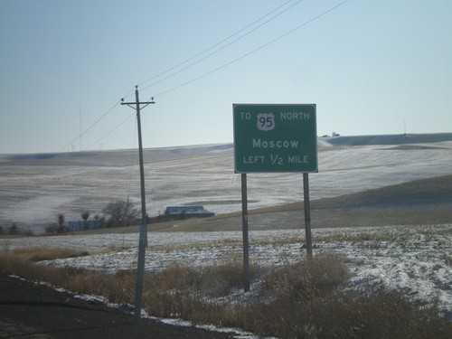 US-195 South Approaching US-95