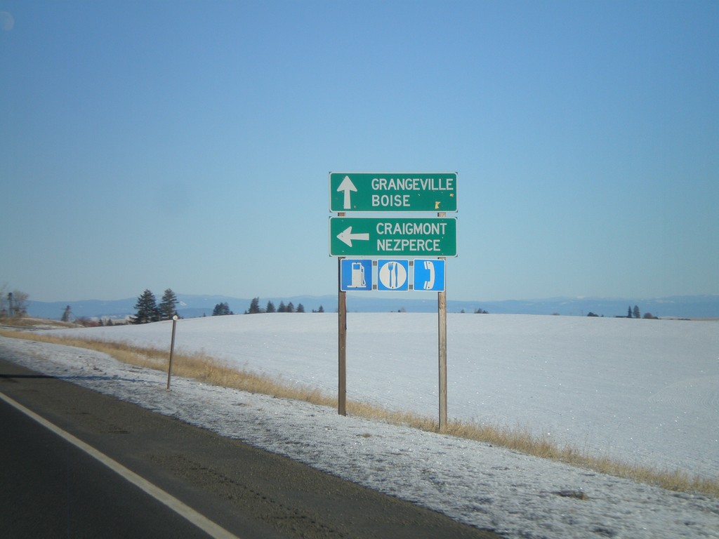 US-95 South at Business US-95