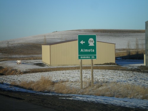 US-195 North at WA-194 West