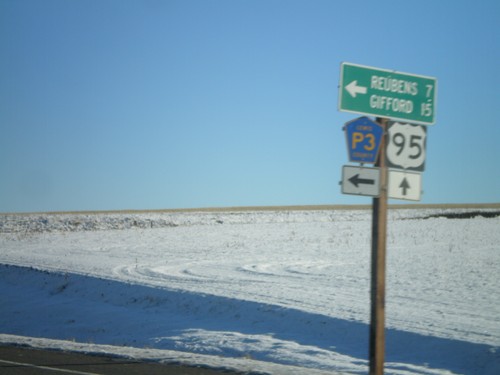 US-95 South at Lewis County Road P3