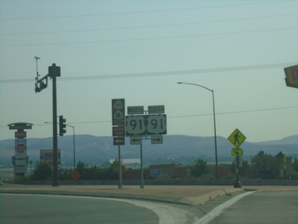 I-86 East Exit 61 Offramp at US-91