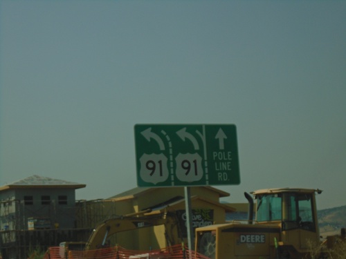 US-91 South at Pole Line Road