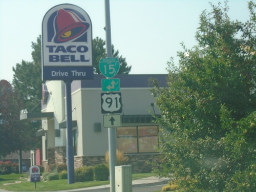 US-91 South Approaching BL-15