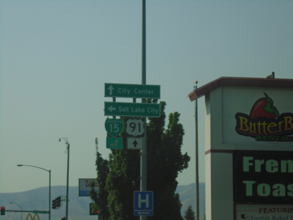 US-91 South at BL-15 - Pocatello