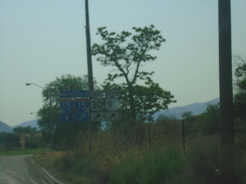 US-91/US-30/BL-15 South at I-15