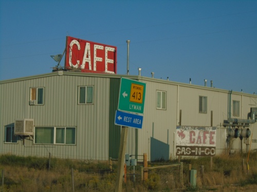 I-80 West Offramp at WY-413 South