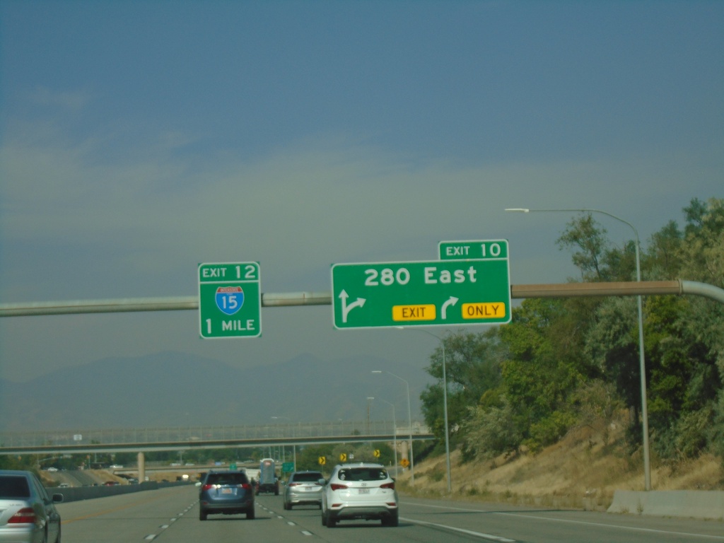 I-215 West - Exits 10 and 12