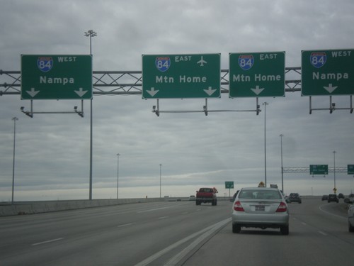 End I-184 at I-84