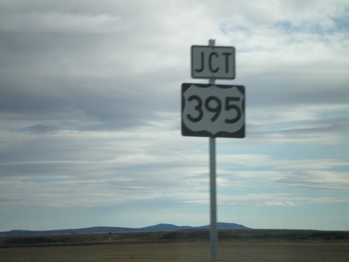 US-20 East Approaching US-395