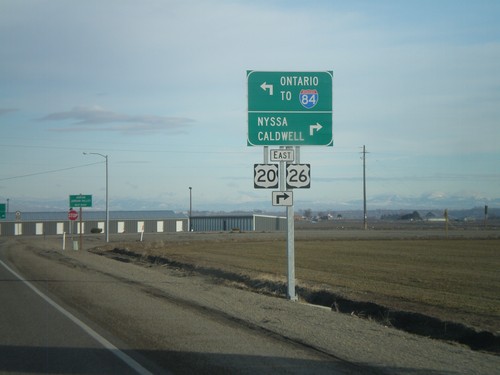 US-20/US-26 East at OR-201