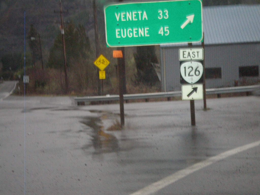 OR-126 East At OR-36