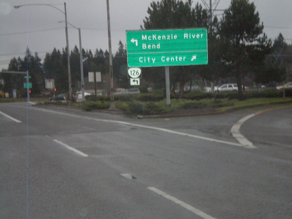 OR-126 East at Business OR-126 West