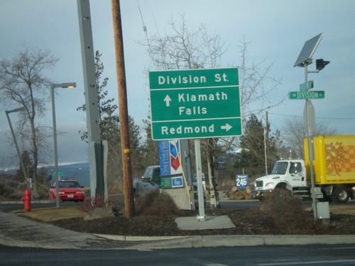 Reed Market Road at US-97 Exit 139