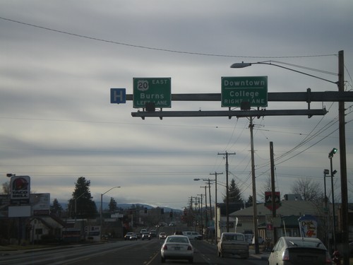 US-20 East/Business US-97 South At US-20