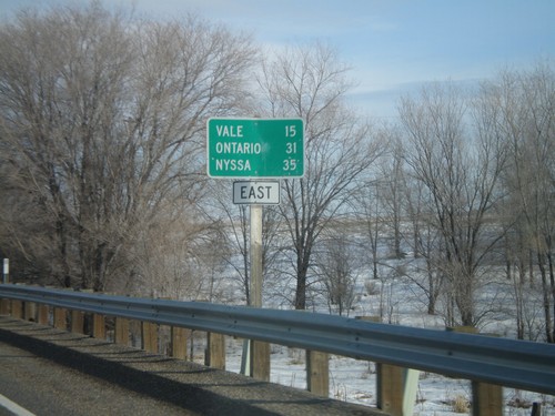 US-20 East - Distance Marker