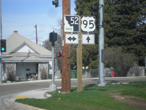 US-95 North at ID-52