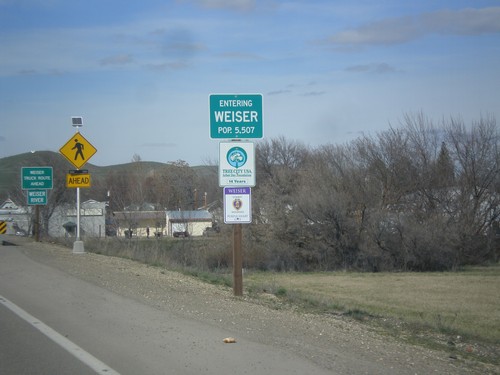 US-95 North - Entering Weiser