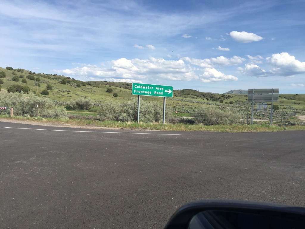 I-86 (Exit 21) Offramp at Coldwater Area