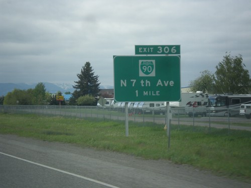 I-90 East - Exit 306