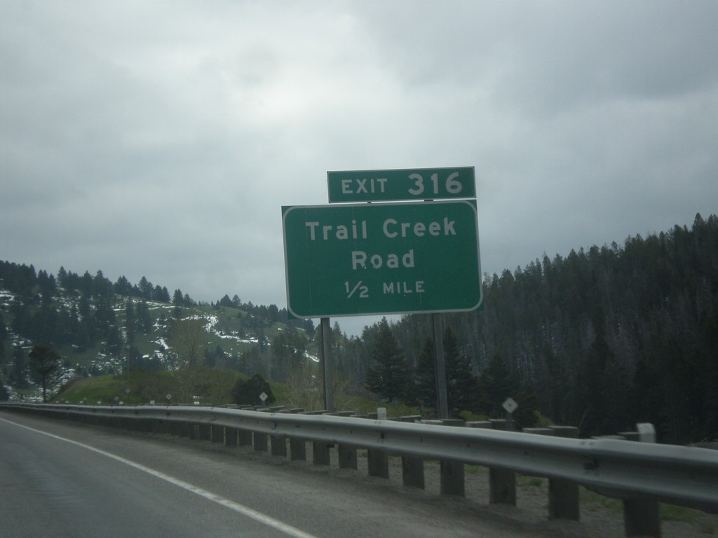 I-90 East - Exit 316