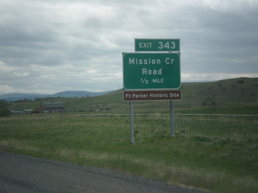 I-90 East - Exit 343