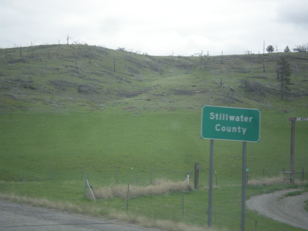 I-90 East - Stillwater County