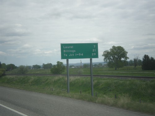 I-90 East - Distance Marker