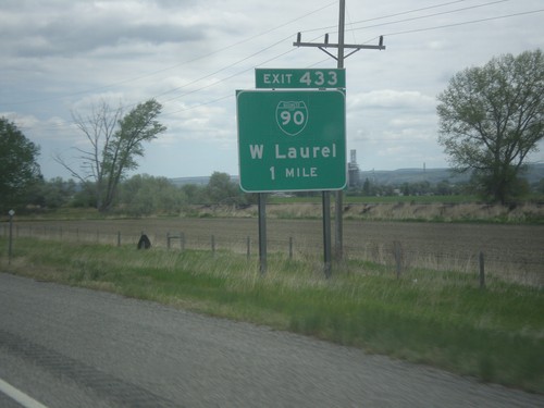 I-90 East - Exit 433