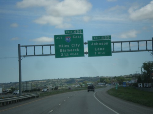 I-90 East - Exits 455 and 456