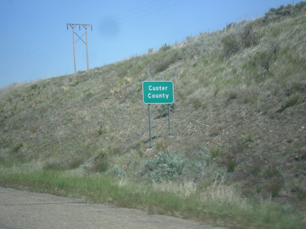 I-94 East - Custer County