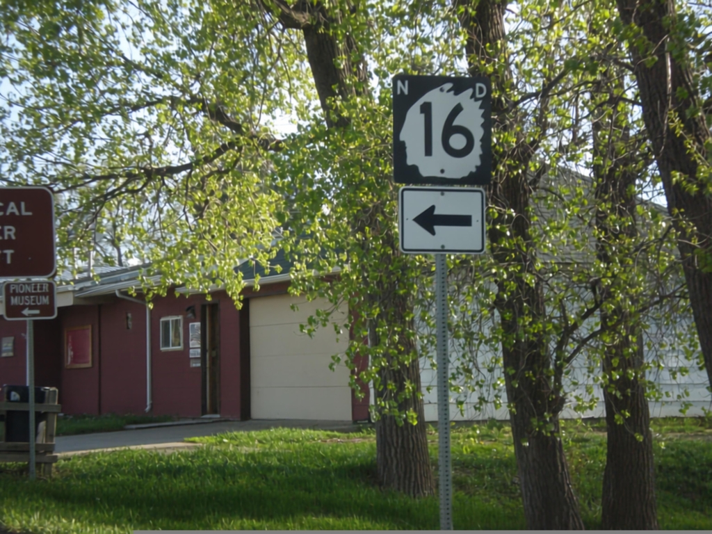 ND-16 South - 1st. Ave. NW and 4th St. NW