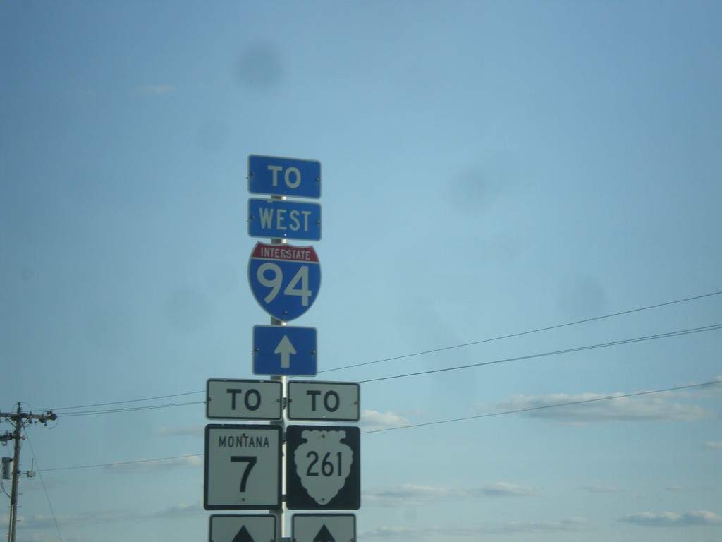 MT-7 South - To MTS-261 and I-94 West