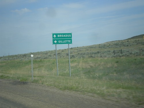 US-212 West Approaching MT-59