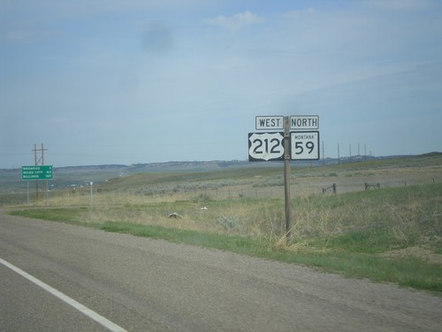 US-212 West/MT-59 North