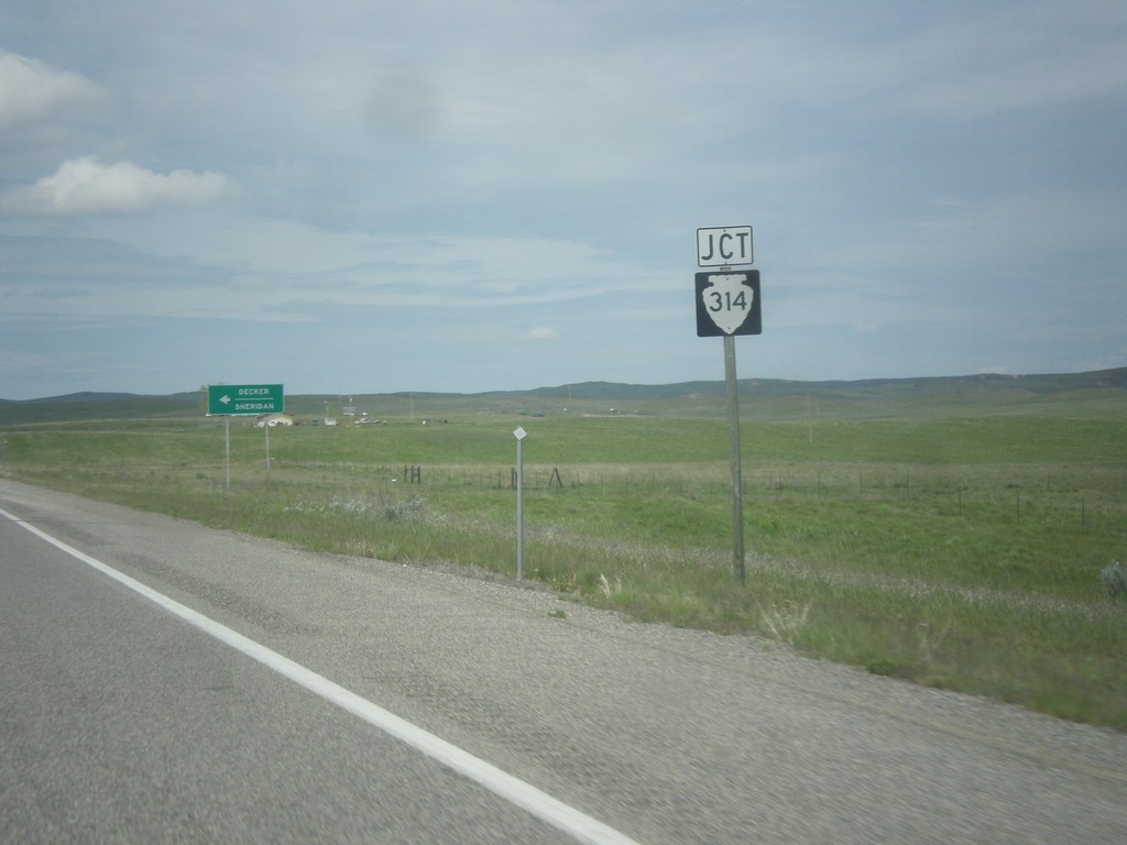 US-212 West Approaching MTS-314