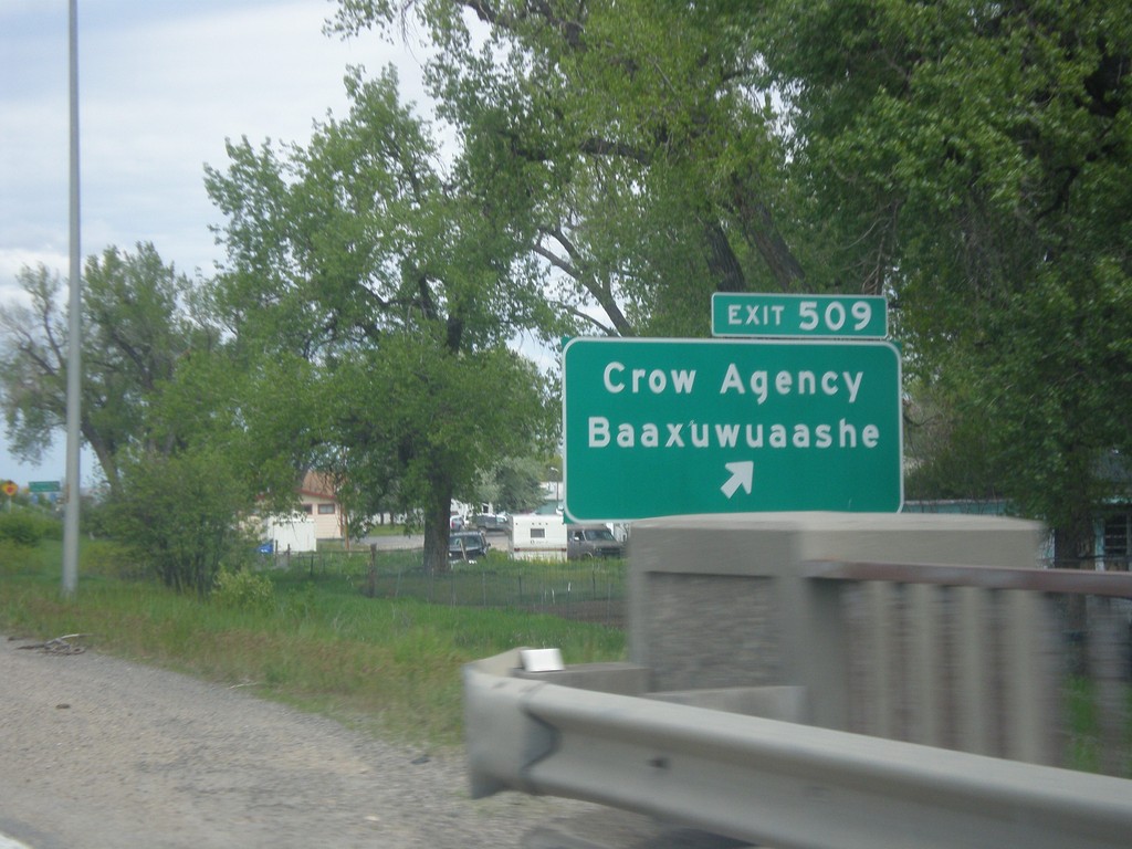 I-90 West - Exit 509