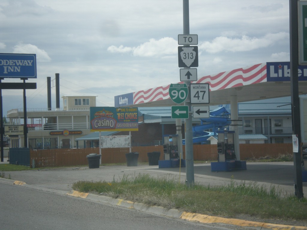 BL-90 East/MT-47 South at 14th St.