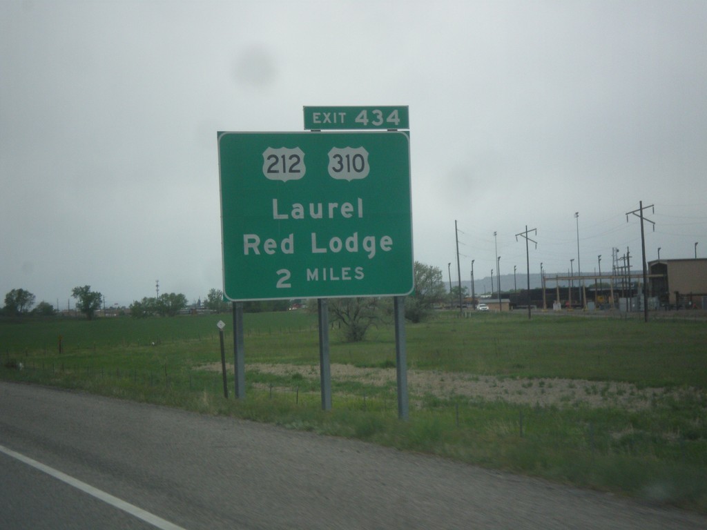 I-90 West - Exit 434