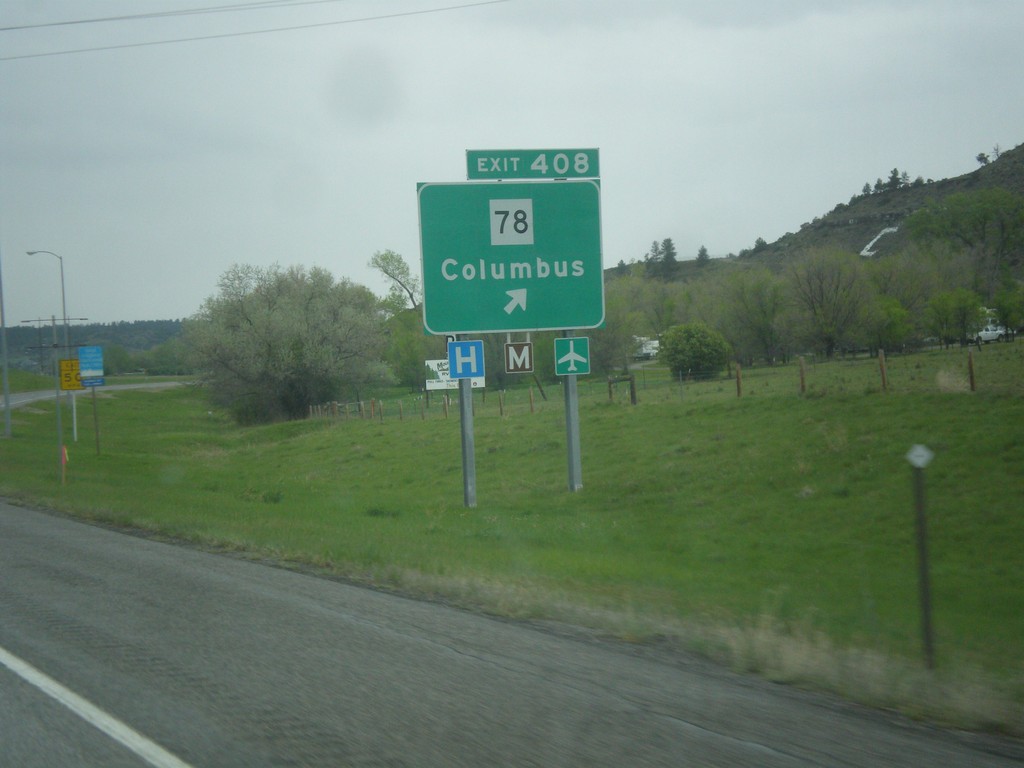 I-90 West - Exit 408