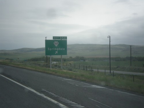 I-90 West - Exit 354