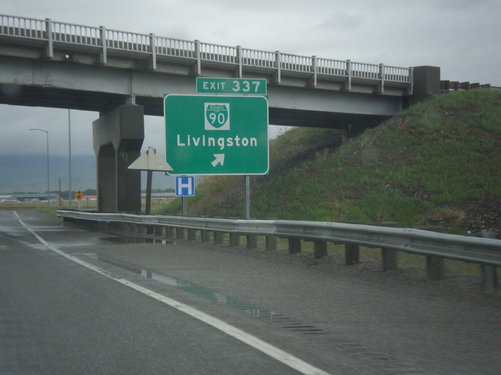 I-90 West - Exit 337