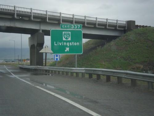 I-90 West - Exit 337