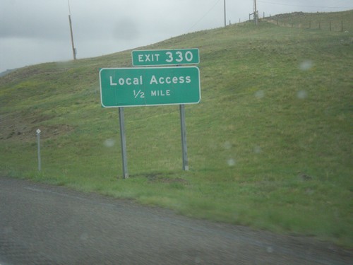 I-90 West - Exit 330