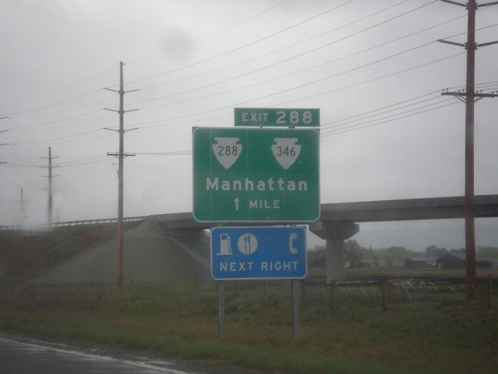 I-90 West - Exit 288