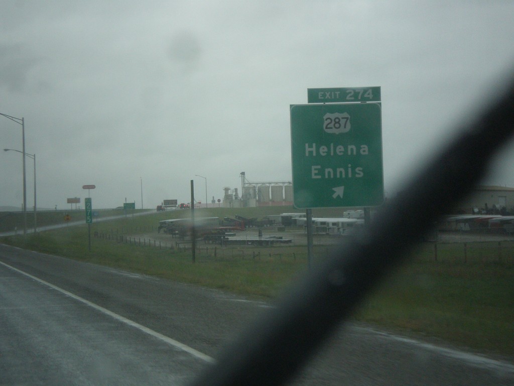 I-90 West - Exit 274