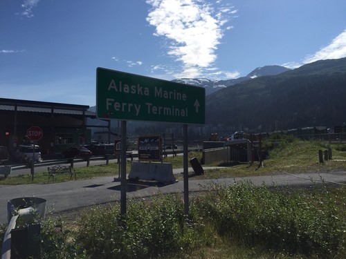 Portage Glacier Highway at Ferry Terminal