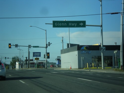 AK-1 North - Seward Highway at Glenn Highway Jct.