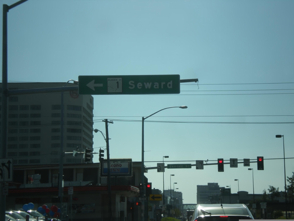 AK-1 South - Glenn Highway at Seward Highway Jct.