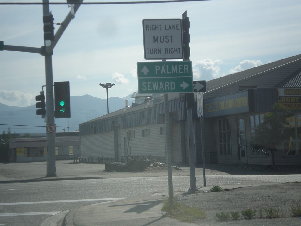 East 6th Ave. at Gambell St. - Glenn and Seward Highways