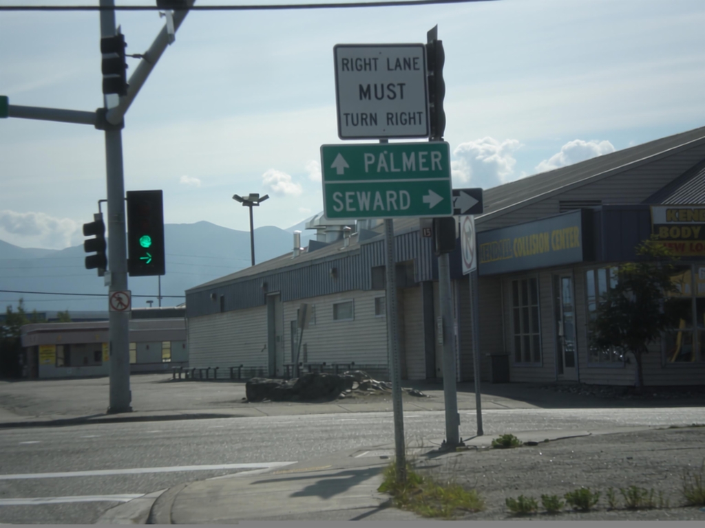 East 6th Ave. at Gambell St. - Glenn and Seward Highways